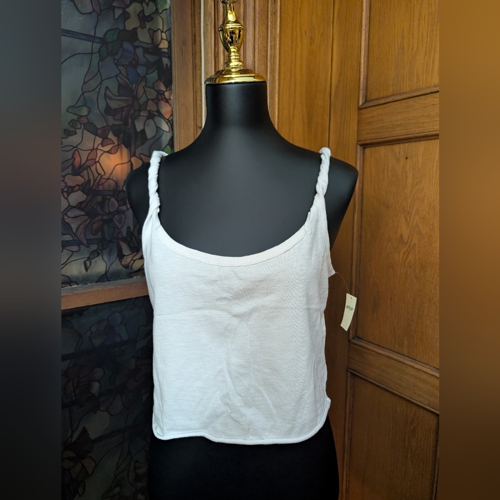 NWT Aerie White Tank Top